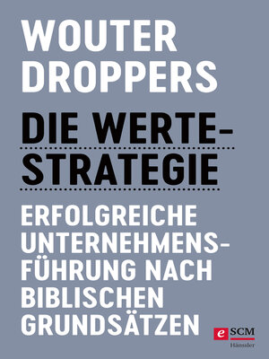 cover image of Die Werte-Strategie